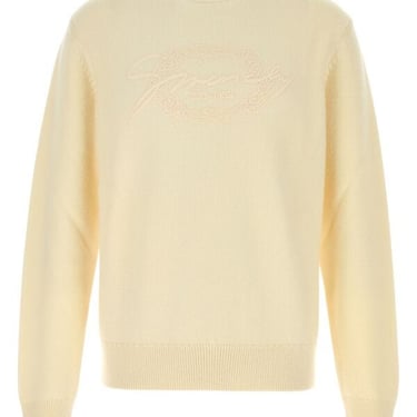 Givenchy Men Ivory Wool Sweater