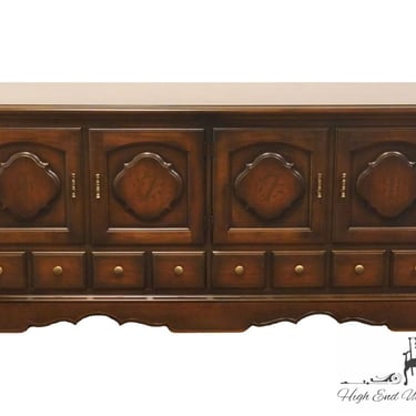 DREXEL FURNITURE American Review Collection 66" Buffet w. Handpainted "1771" 693-407-2 