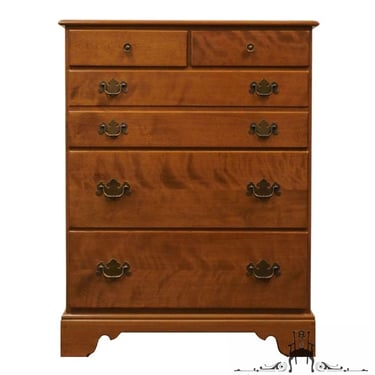 ETHAN ALLEN Heirloom Nutmeg Maple Colonial Early American 31" Chest of Drawers 10-5004 