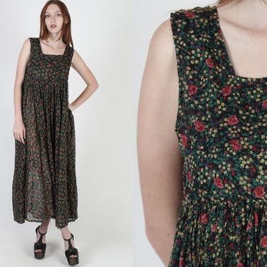 90s grunge maxi dress 90s Grunge Maxi Dress: Burgundy Floral Lace, Velvet Trim