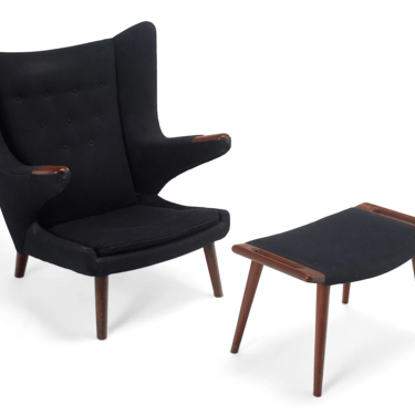 Hans Wegner Papa Bear Chair by AP Stolen circa 1950's