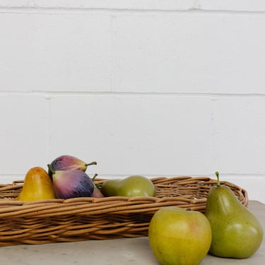 vintage french baguette basket