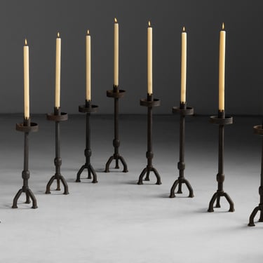 Iron Candlesticks