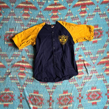 1940s USNH Southern New Hampshire Lowe & Campbell Baseball Jersey 