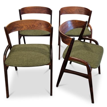 4 Rosewood Dining Chairs - 072338