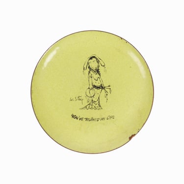 William Steig Enameled Plate 