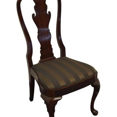 Statton Furniture Solid Cherry Traditional Queen Anne Style Dining Side Chair 
