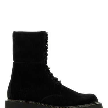 Loewe Woman Sierra Combat Lace Up Boot