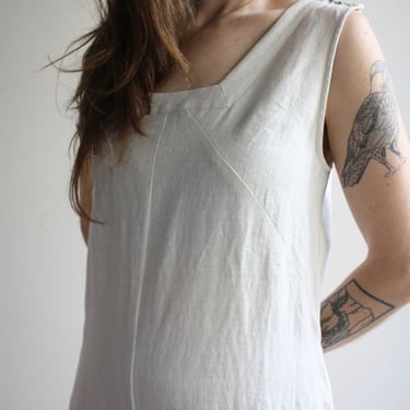 Myrtle Blythe Linen Jumpsuit - Bone