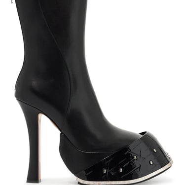 Alexander Mcqueen Horseshoe Iron Boots Women