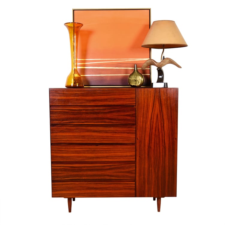 Danish Modern Rosewood Dresser | Gentleman&#8217;s Chest