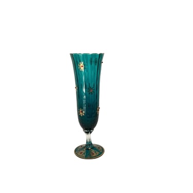 Tall Antique Glass Vase 