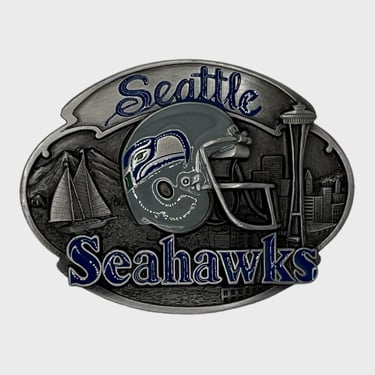 1988 Seattle Seahawks Belt Buckle