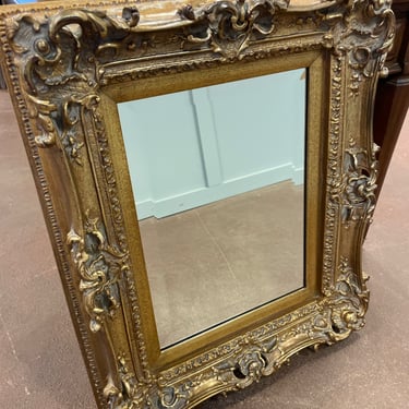 Ornate Baroque Style Beveled Mirror
