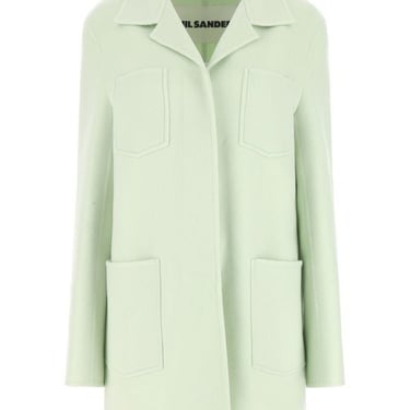 Jil Sander Woman Pastel Green Cashmere Blazer