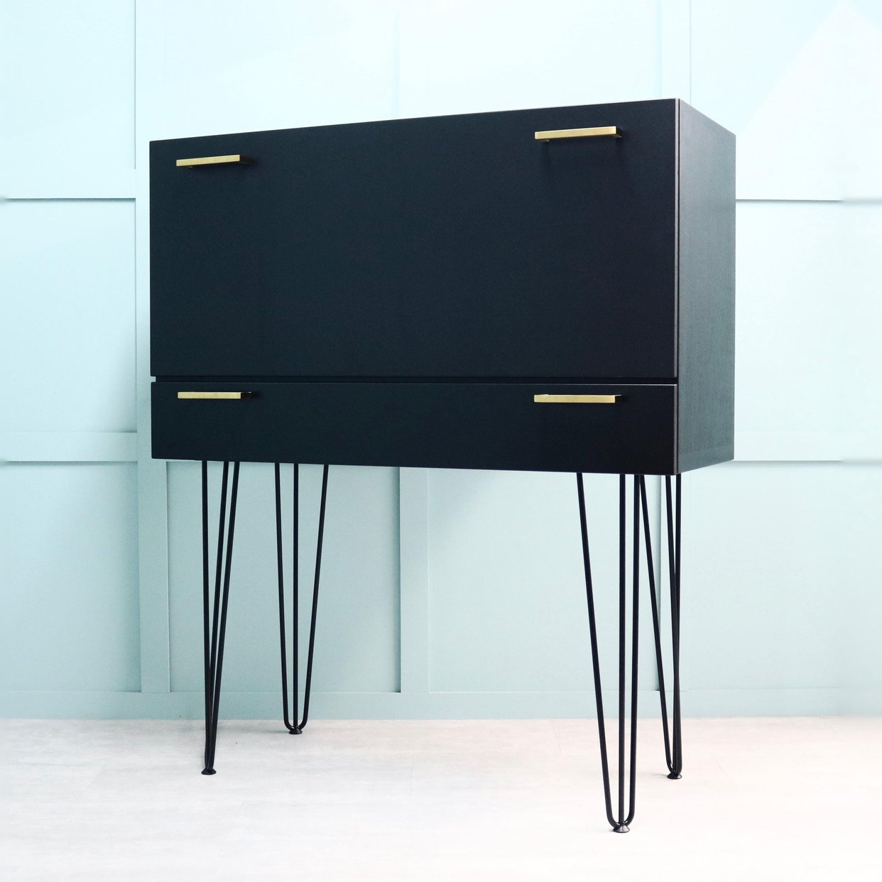 Bespoke / Custom Build Hideaway Secretary Desk / Secretaire / Bureau ...