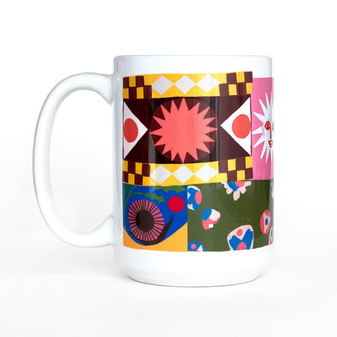 Crazy Quilt Mug | Anisa Makhoul | Portland, OR