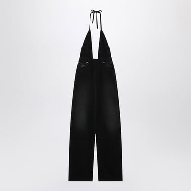 Prada Black Denim Tracksuit Women