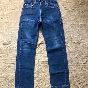 90s Levi’s 505 Medium Dark Wash Jeans 32 