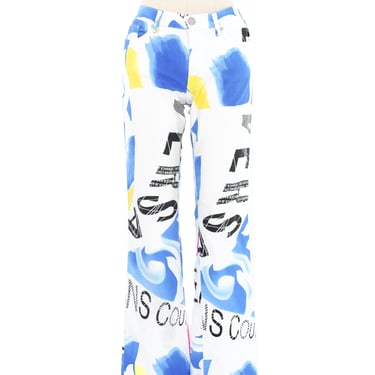 Versace Brush Stroke Jeans