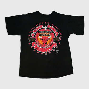 Vintage NBA 72 Win Season Chicago Bulls T Shirt