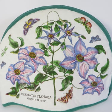 Vintage Portmeirion Quilted Botanic Gardens Tea Cozy - Portmeiriron Teapot Cover 