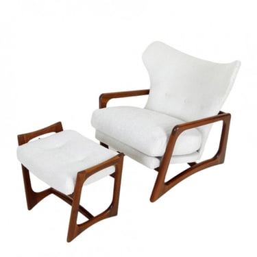 Adrian Pearsall Lounge Chair And Ottoman