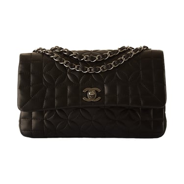 Chanel Black StitchTurnlock Flap Bag