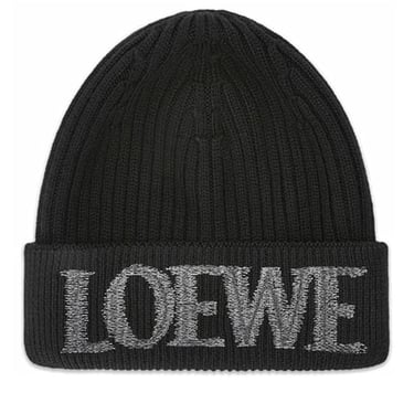 Loewe Men Loewe Beanie In Wool