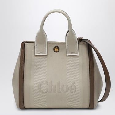 Chloé Small Chloé Carry Tote Bag In Beige Women