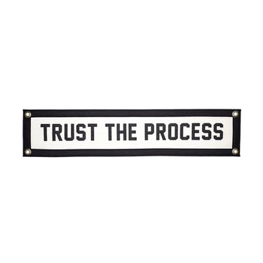 Trust the Process Camp Flag