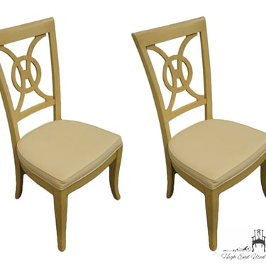 Set of 2 STANLEY FURNITURE Concentrics Collection White Washed Splat Back Dining Chairs 529-21-60 