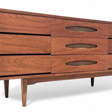 Mid Century Modern Real McCoy Walnut Dresser 