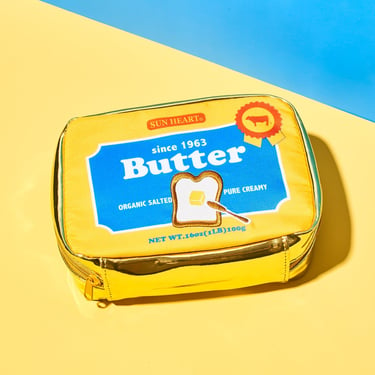 Butter Faux Leather Pouch