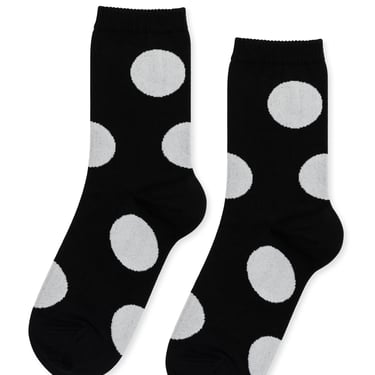 Rie Supersize Polka Dot Crew Sock