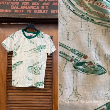 Vintage 1970’s Star Trek TV Show Pop Art T-Shirt, 70’s Graphic Tee, 70’s Sci Fi, 70’s Pop Art Tee Shirt, 70’s TV, Star Trek Vintage Clothing 