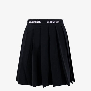 VETEMENTS Skirt Woman Black Skirts