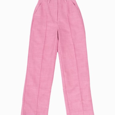 Acler Pink Yerbury Tweed Trousers