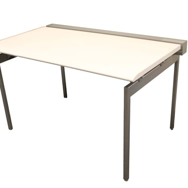 Contemporary Modern Knoll Touchdown 48" White Desk or Desk Table 