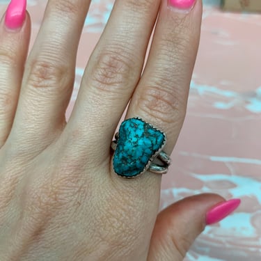 Turquoise Sterling Vintage Ring