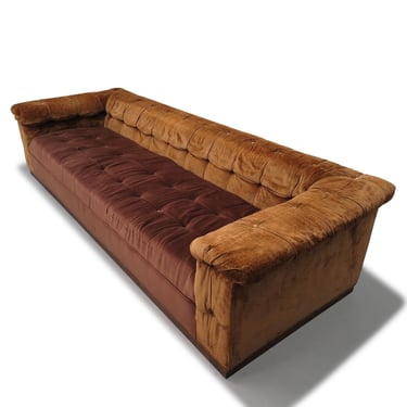 Edward Wormley for Dunbar, The Party Sofa, Model 5407, Original Fabric for Reupholstery.