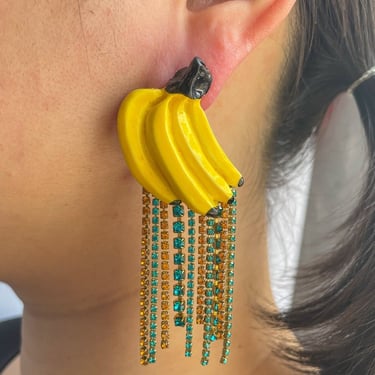 HTT x BZ - Appealing Banana Earrings