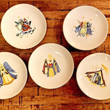 Your Choice! Vintage German Christmas Plates | Hutschenreuther #1814 Excellent Condition | 10inch 