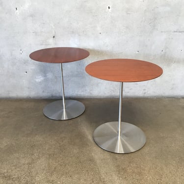 Pair of Jephson Robb Bernhardt Design "Quiet" Side Tables