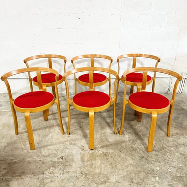 Magnus Olesen 8000 Series Dining Chairs by Rud Thygesen and Johnny Sorensen Danish Modern 