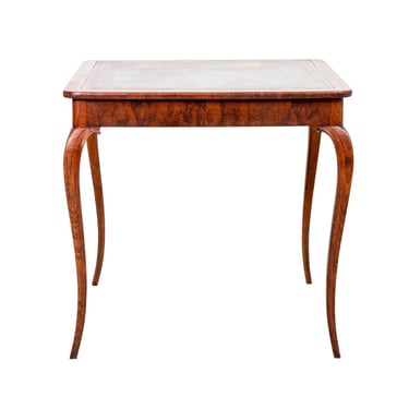 19th Century English Leather Top Game Console