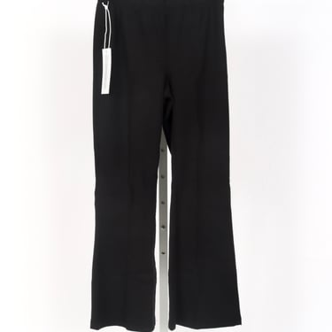 Ponte Cropped Kick Flare Pant - Black