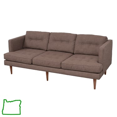 MCM Inspired Sofa in Bark