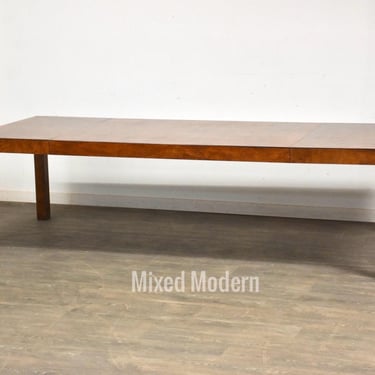 John Widdicomb Burl 104” Dining Table 