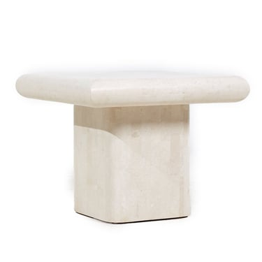 Postmodern Pedestal End Table 